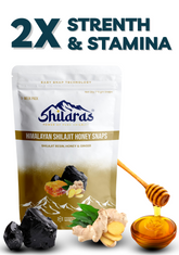 Shilaras Pure Himalayan Shilajit Honey Snaps with Ginger for both Men & Women | 7 Sachets | 600mg Pure Shilajit per Sachet/Snap | Boost Strength, Stamina and Energy | 100% Ayurvedic