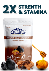 Shilaras Pure Himalayan Shilajit Honey Snaps with Imli for both Men & Women | 7 Sachets | 600mg Pure Shilajit per Sachet/Snap | Boost Strength, Stamina and Energy | 100% Ayurvedic